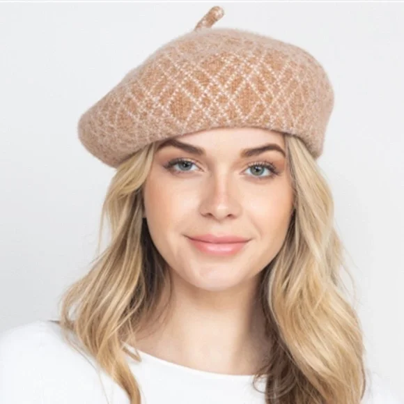 Trend Setter Diva Boutique | Accessories | Khaki Color Beret  display picture 1
